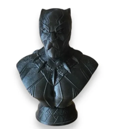 Black panther bust
