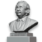 Albert Einstein bust