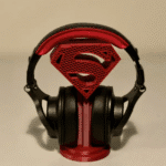 Superman headphone stand