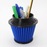 Air filter pen holder