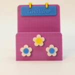 Mobile and sticky note holder