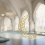 Ramadan crescent moon V1